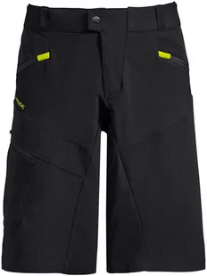 VAUDE VAUDE Virt Spodnie krótkie Mężczyźni, black XL 2021 Szorty 419310105500 - Spodenki rowerowe - miniaturka - grafika 1