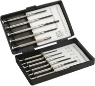 Narzędzia sieciowe - Ohne hersteller Zestaw śrubokrętów z 11 końcówkami 43076 - miniaturka - grafika 1