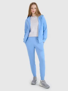 4F Spodnie dresowe joggery damskie - niebieskie M - Spodnie sportowe damskie 4F Spodnie dresowe joggery damskie - niebieskie M - Spodnie sportowe damskie - miniaturka - grafika 1