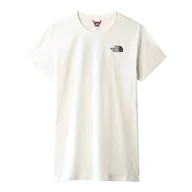 Koszulki sportowe damskie - Koszulka The North Face Redbox 0A7X2XN3N1 - beżowa - miniaturka - grafika 1