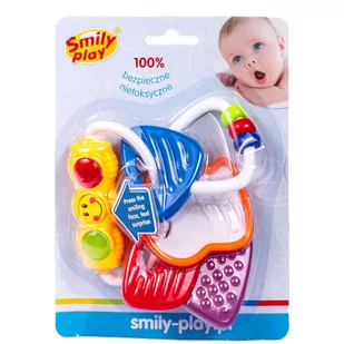 Smily Play Grzechotka kluczyki - Play - Grzechotki dla dzieci - miniaturka - grafika 1
