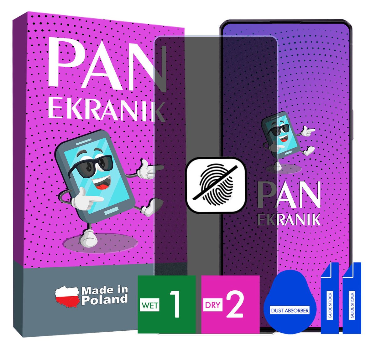 FOLIA 5D PRYWATYZUJĄCA MATOWA DO SONY XPERIA 1 IV CAŁY EKRAN ORYGINALNA