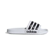 Klapki i japonki męskie - Męskie Klapki ADIDAS ADILETTE SHOWER GZ5921 – Biały - miniaturka - grafika 1