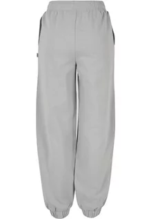 Spodnie damskie - Urban Classics Damskie spodnie dresowe z wysokim stanem, Lightassphalt, XS - grafika 1