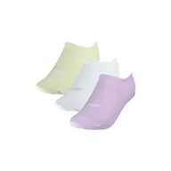 Skarpetki damskie - Skarpetki stopki 3-pack damskie 4F USOCF274-91S - miniaturka - grafika 1