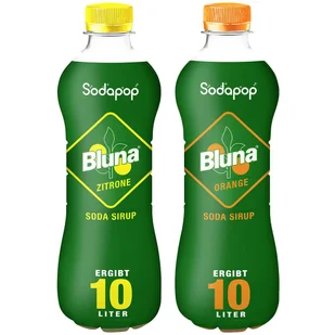 2x SYROP SODAPOP BLUNA CYTRYNA + POMARAŃCZA DO SATURATORA KONCENTRAT 500ml - Syropy i koncentraty owocowe - miniaturka - grafika 1