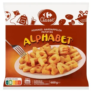 Carrefour Classic Literki ziemniaczane wstępnie smażone 600 g - Frytki - miniaturka - grafika 1