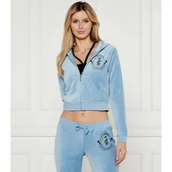 Bluzy damskie - Juicy Couture Bluza HERITAGE PALM TREE CREST ROBYN Cropped Fit - miniaturka - grafika 1