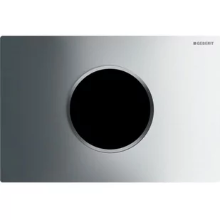 Geberit Sigma10 zestaw uruchamiający WC elektroniczny chrom błyszczący/chrom mat 115.907.KH.6 - Przyciski spłukujące - miniaturka - grafika 1