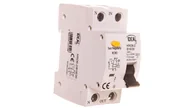 Bezpieczniki elektryczne - Kanlux KRO6-2/B16/30 23210 Wyłącznik różnicowo-prądowy z zabezpieczeniem nadmiar - miniaturka - grafika 1
