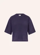 Koszulki i topy damskie - Ichi Dzianinowa Koszulka Ihdaslia blau - ICHI - miniaturka - grafika 1