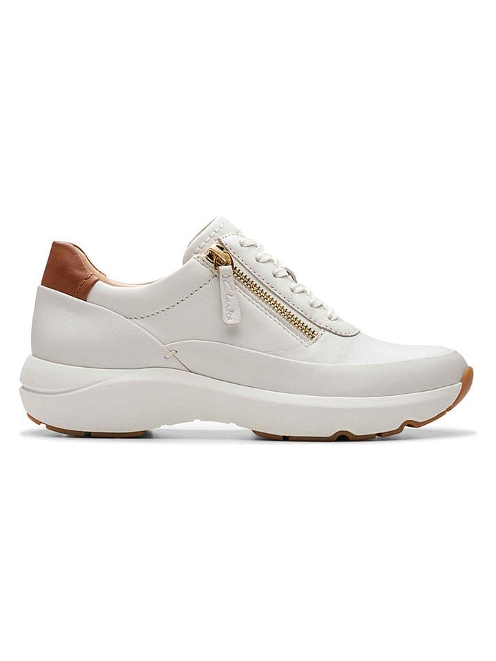 Clarks Skórzane sneakersy 