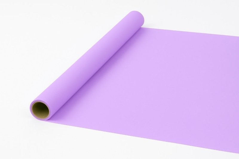 Folia satynowa ozdobna 50cm/9mb lilioworóżowa do dekoracji kwiatów
