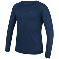 Koszulki sportowe męskie - Koszulka męska MOOA Singlebase Active Long Rozmiar: XL / Kolor: niebieski - miniaturka - grafika 1