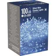 Oświetlenie świąteczne - Lampki na choinkę 100 LED zimny biały - miniaturka - grafika 1