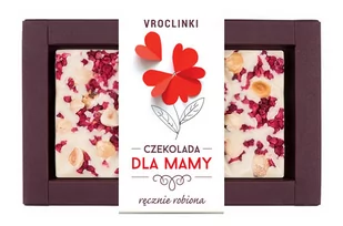 Czekolada Biała Z Malinami I Orzechami Laskowymi - Dzień Mamy - Czekolada - miniaturka - grafika 1