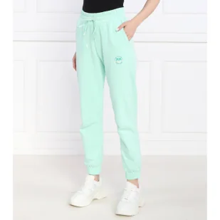 Pinko Spodnie dresowe | Regular Fit - Dresy damskie - miniaturka - grafika 1