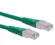 Patchcordy - Roline Patchcable FTP Cat6 5m green - 21.15.1363 - miniaturka - grafika 1