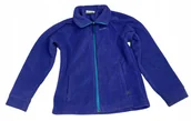 Bluzy damskie - Rozpinana bluza dla dziewczynki COLUMBIA S 7/8 lat - Columbia - miniaturka - grafika 1