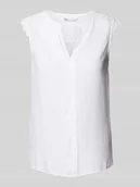 Bluzki damskie - Top bluzkowy z wiskozy model ‘KIMMI’ - miniaturka - grafika 1