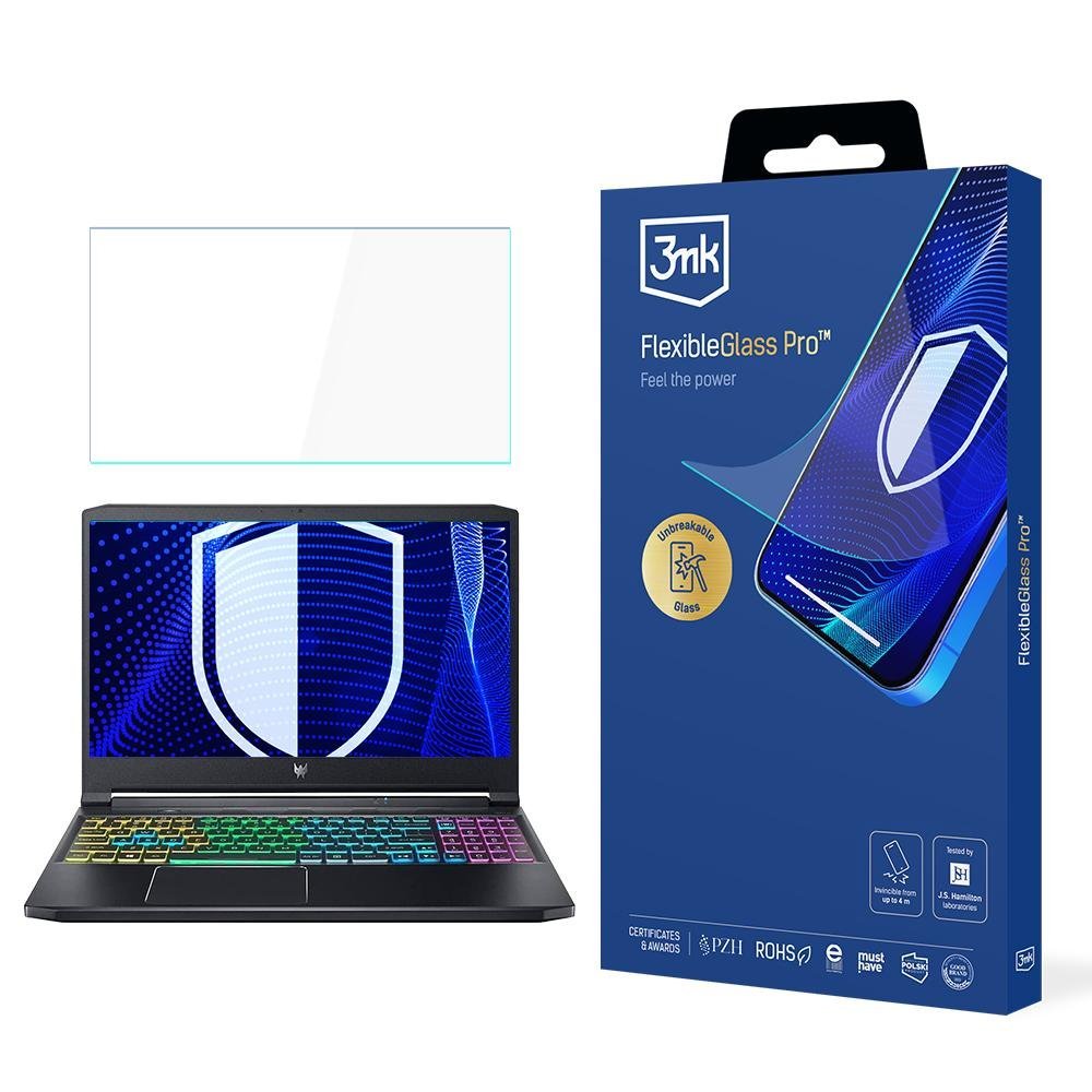 Szkło hybrydowe na ekran do Acer Predator Triton 300 3mk FlexibleGlass Pro