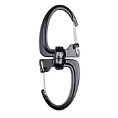 Sprzęt wspinaczkowy - Nite Ize - Karabińczyk S-Biner 360 SlideLock Dual Carabiner #4 - Czarny - SBLR4-01-R3 - miniaturka - grafika 1