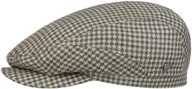 Czapki męskie - Kaszkiet Reynoldsville Houndstooth by Lierys, beżowo-zielony, S (54-55 cm) - miniaturka - grafika 1