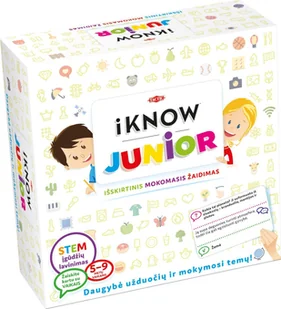 Tactic TACTIC Board game IKNOW Junior In Latvian lang. - Gry planszowe - miniaturka - grafika 1