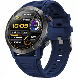 Smartwatch męski z funkcją rozmów ciśnienie puls polskie menu kardio - JG Smart NX10 - Smartwatch - miniaturka - grafika 1