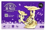 Puzzle - Drewniane puzzle 3D Motyl - miniaturka - grafika 1