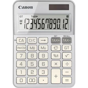 Canon KS-125KB kalkulator Komputer stacjonarny Podstawowy kalkulator Srebrny - Kalkulatory - miniaturka - grafika 1