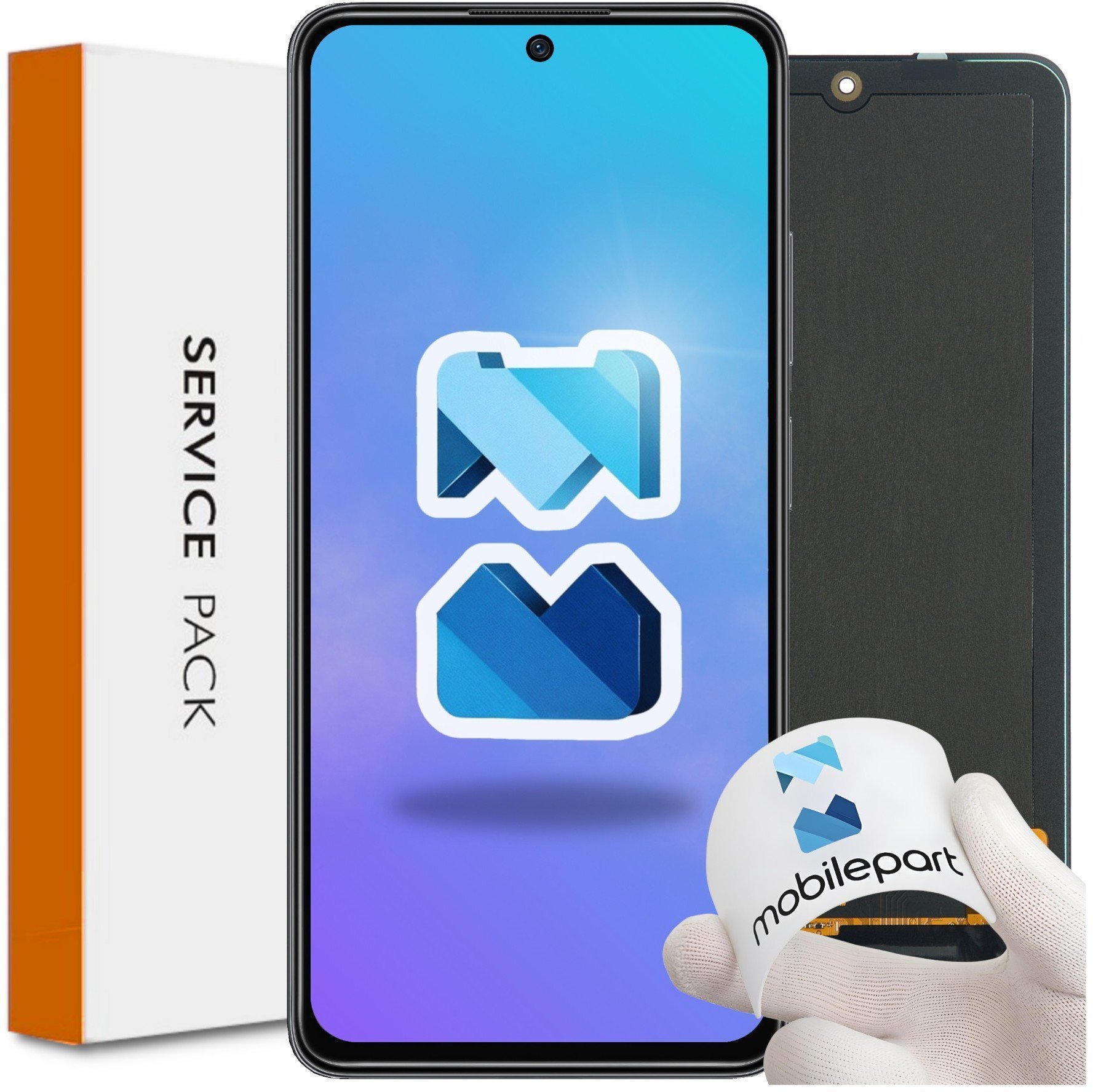 Wyświetlacz do Xiaomi Redmi Note 10 Pro LCD Oryginał Mobilepart M2101K6G