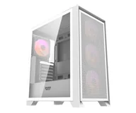 Obudowy komputerowe - DarkFlash DRX70 MESH RGB + 4 fans White - miniaturka - grafika 1