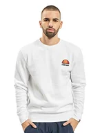 Bluzy męskie - ellesse bluza męska diveria, biały, M - miniaturka - grafika 1