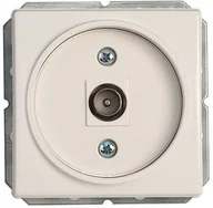 Gniazdka elektryczne - TV SOCKET TVL01-02 WHITE ST150 - miniaturka - grafika 1