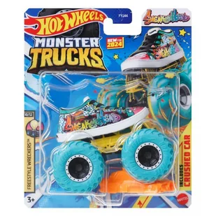 Hot Wheels Monster Trucks: Sneakerhead, samochodzik 1:64 - Samochody i pojazdy dla dzieci - miniaturka - grafika 1