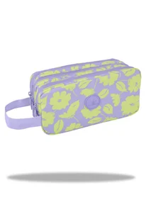 PATIO, saszetka potrójna z rączką coolpack primus l flores lila - Piórniki - miniaturka - grafika 1