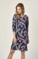 Piżamy damskie - KOSZULA TARO 2980 VIVIAN AW24 (kolor granat, rozmiar XL) - miniaturka - grafika 1