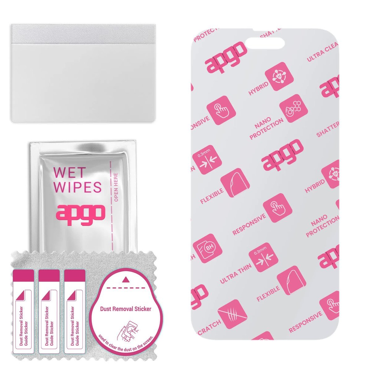 Szkło Hybrydowe do Apple iPhone 16 Pro Max, zamiennik hartowanego, flexible