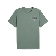 Koszulki sportowe męskie - Męska koszulka do biegania z grafiką NITRO™ PUMA Green Moon - miniaturka - grafika 1