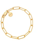 Bransoletki - Złota masywna bransoletka - miniaturka - grafika 1