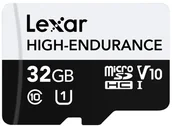 Karty pamięci - Lexar High-Endurance 32 GB MicroSDHC UHS-I Klasa 10 - miniaturka - grafika 1
