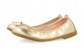 Baleriny - Gioseppo Baleriny Złote Wsuwane Dziewczęce Skórzane 32 Jom - miniaturka - grafika 1