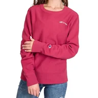 Bluzy sportowe damskie - CHAMPION SMALL SCRIPT LOGO REVERSE WEAVE > 112187-RS051 - miniaturka - grafika 1