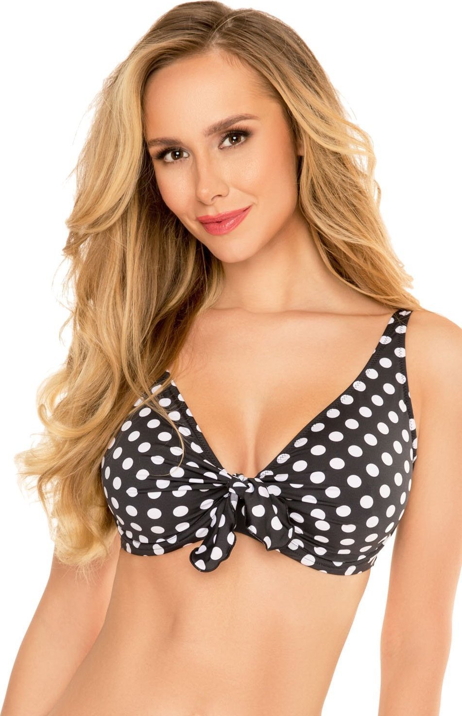 Vivisence Vivisence 3203 kropki 85F Kostium kąpielowy biustonosz miękki