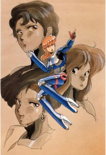 Plakat Anime Bubblegum Crisis BGC_024 A3 (custom)