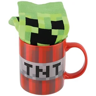 Paladone Minecraft zestaw ceramicznych kubków i skarpet PP7530MCF - Kubki - miniaturka - grafika 1