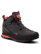 Sprzęt wspinaczkowy - La Sportiva Boulder X Mid Buty Mężczyźni, carbon/flame EU 40 2020 Buty podejściowe 17E900304-40 - miniaturka - grafika 1