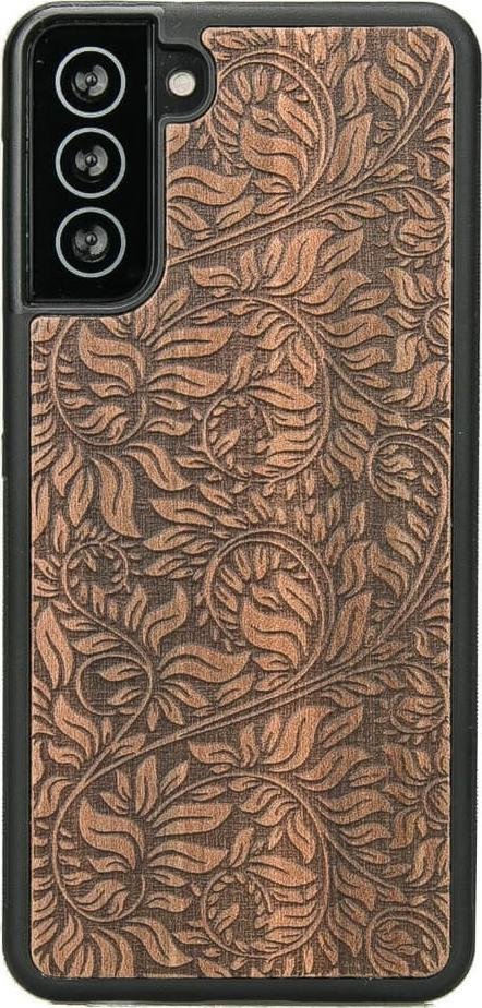 BeWood Drewniane Etui Samsung Galaxy S21 FE LIŚCIE JABŁOŃ