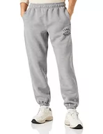 Spodenki męskie - Tommy Hilfiger Męskie spodnie dresowe z grafiką Varsity, wrzosowe nakrapiane ciemnoszare, L, Heathered cętkowane ciemnoszary, L - miniaturka - grafika 1